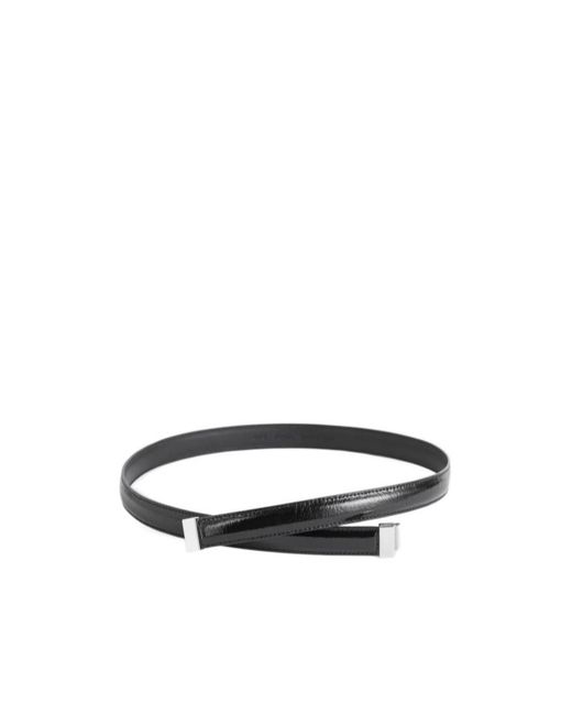 Totême White Leather Belt