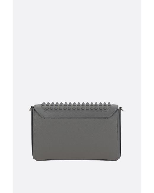 Christian Louboutin Gray Funky Spikes Wallet for men