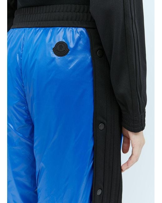 Moncler Blue X Adidas Originals Logo Casual Pants