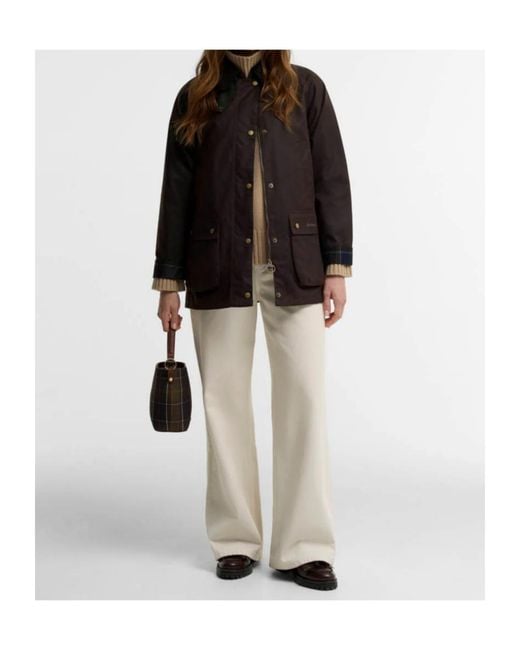 Barbour Black Acorn Wax Jacket