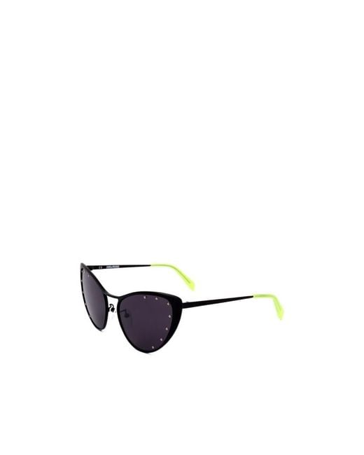 Zadig & Voltaire White Cat Eye Frame Sunglasses