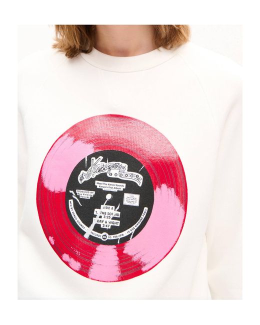 KENZO White Sounds' Sweatshirt