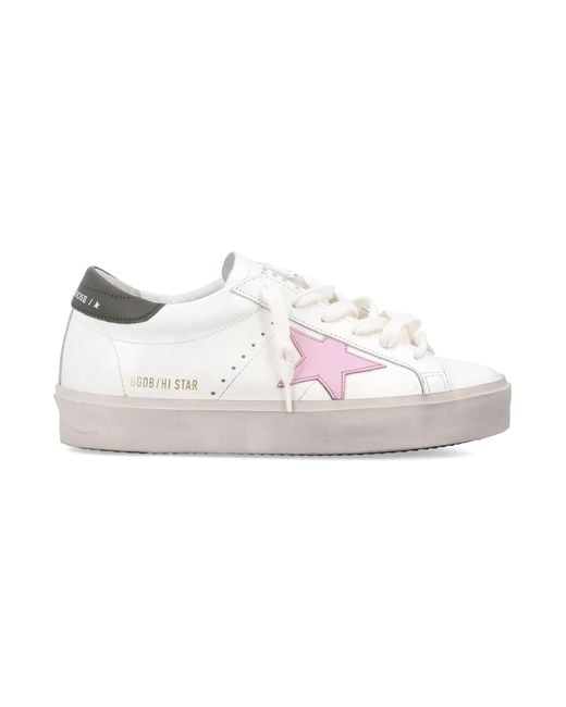 Golden Goose Deluxe Brand Pink Sneakers