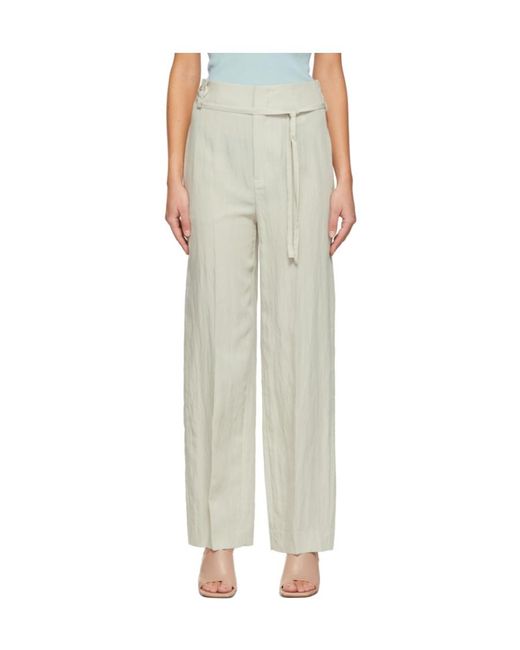 Vince Multicolor Straight Casual Pants