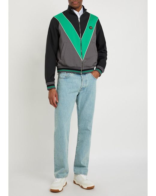 Valentino Blue Straight-Leg Jeans for men