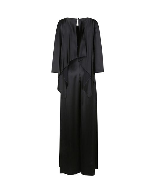 Pinko Black Draped Two-Piece Suit