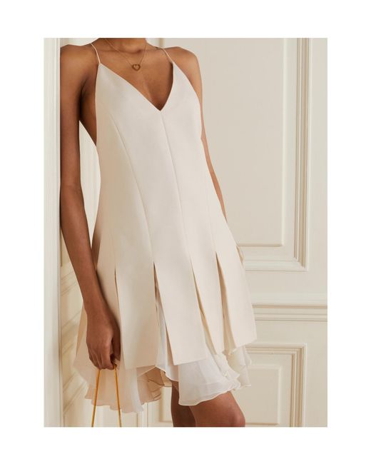 Khaite White Slip Dress