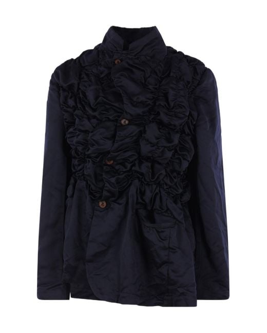 Comme des Garçons Blue Long Sleeve Jacket