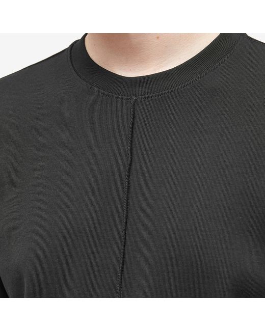 Helmut Lang Black Logo-Embroidered Cotton T-Shirt for men