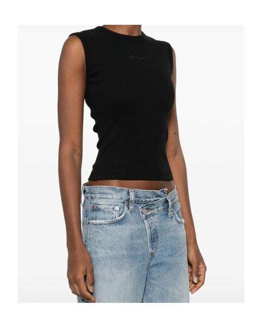 Axel Arigato Black Round-Neck Vest
