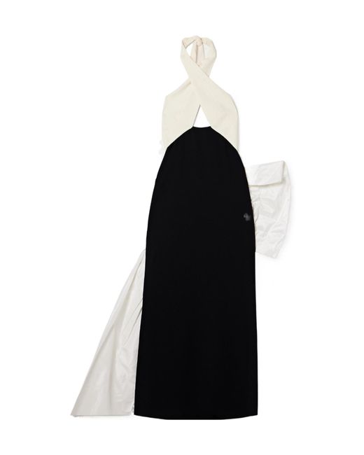 Johanna Ortiz Black Crepe Dress