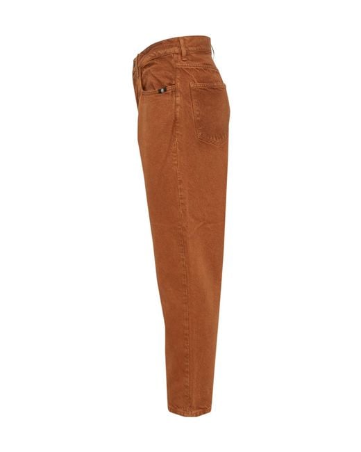 AMISH Brown Jeremiah Jeans for men