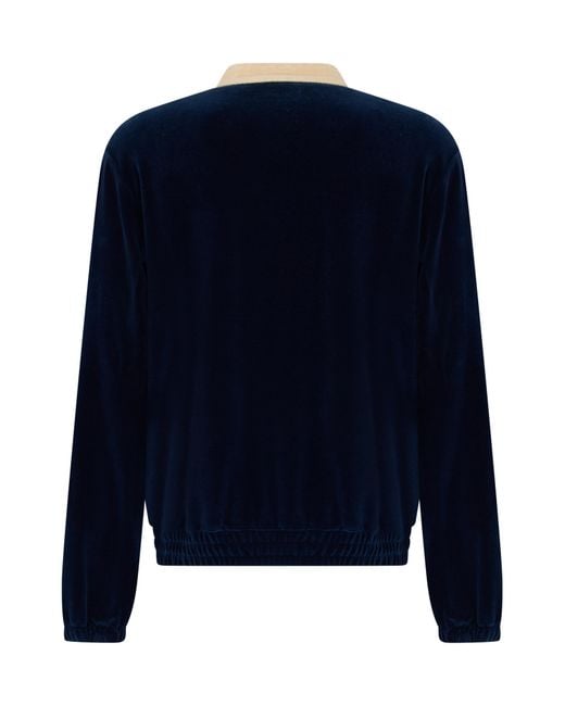 Valentino Green Zipper Sweatshirt for men