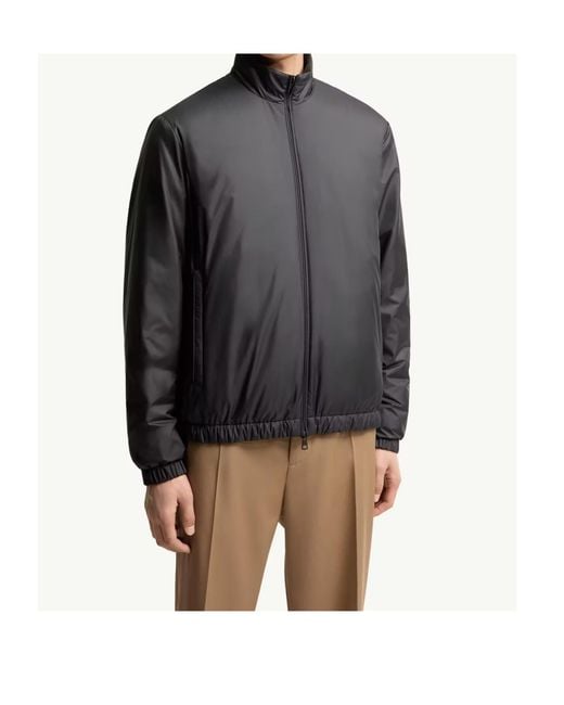 Moncler Gray Berre Short Down Jacket for men