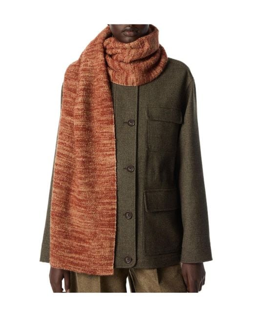 Loro Piana Brown Sunset Scarf