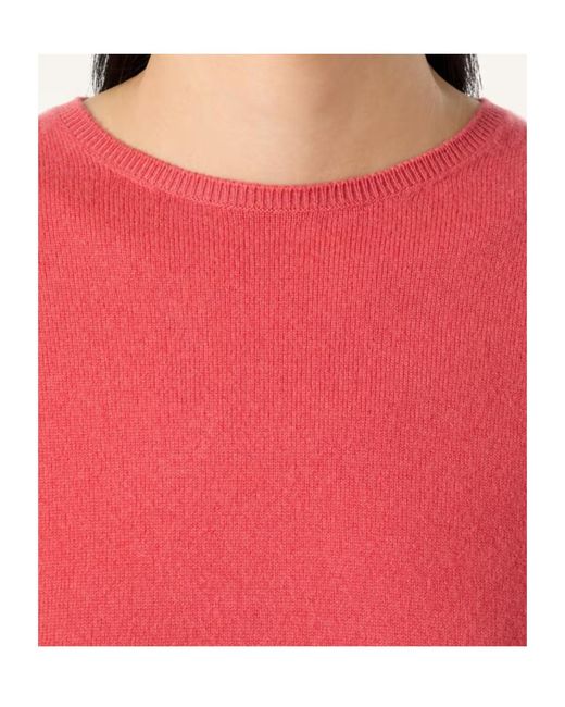 Loro Piana Red Sergio Crewneck Jumper
