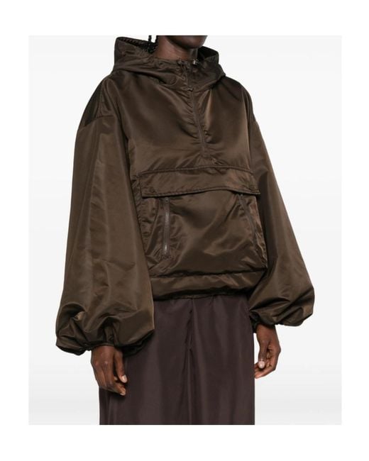 CECILIE BAHNSEN Brown Long-Sleeved Casual Jacket