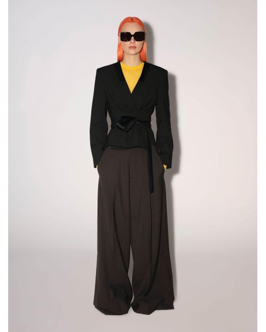 Ambush Black Waist Tie Blazer