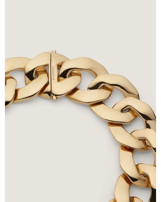 Givenchy Metallic Chain Chocker Necklace