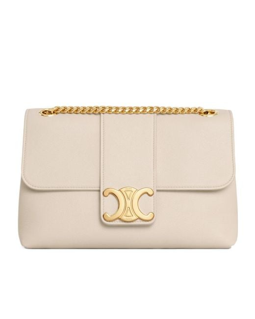 Celine Medium Victoire Bag in Natural | Lyst