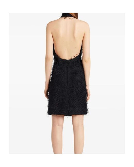 Courreges Black Courrèges Illusion Circle Shivering Dress