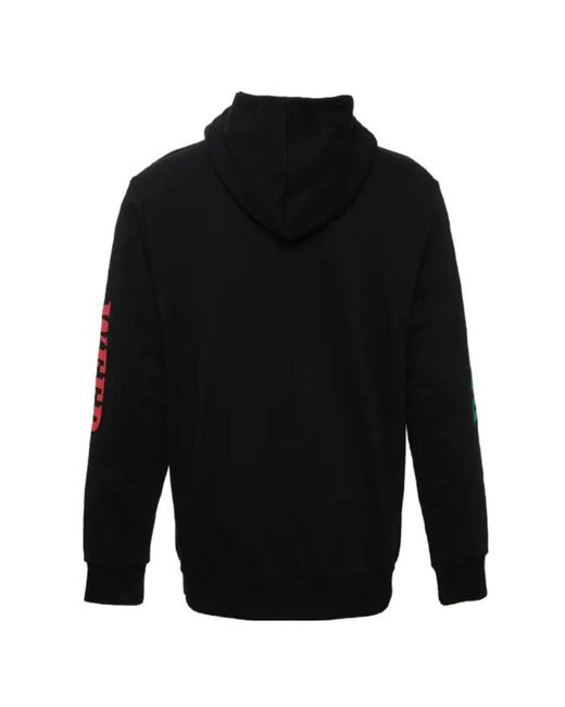 Palm Angels Black Printed Logo Sweater for men