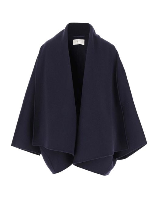 The Row Blue Short Coat