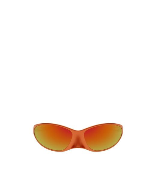 Balenciaga Orange Eyewear Cat Eye Frame Sunglasses for men