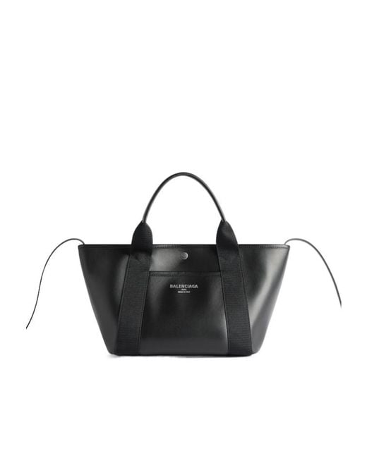 Balenciaga Black Biarritz Small Tote Bag for men