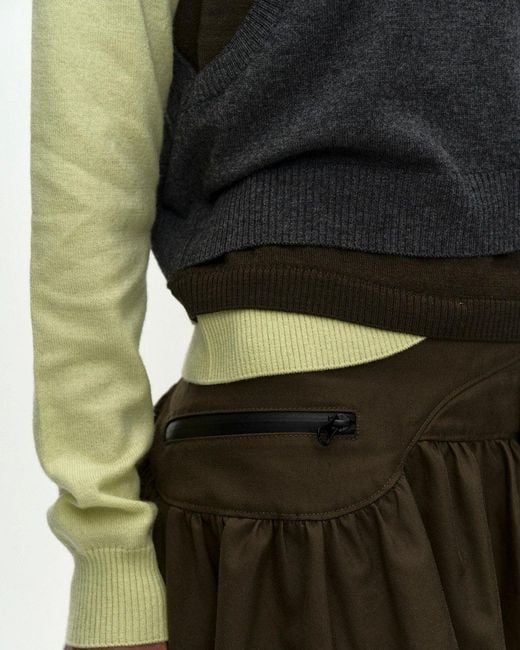 ANDERSSON BELL Black Layered Sweaters