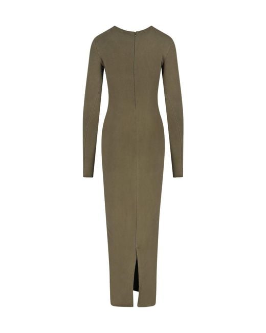 Entire studios Green Long Sleeve Dress