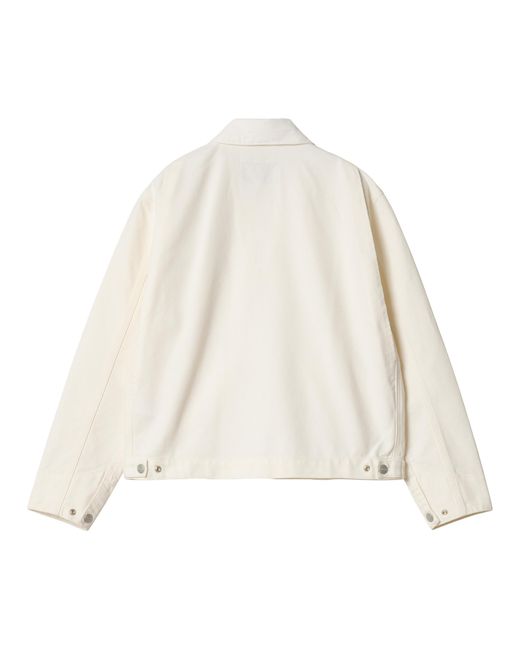Carhartt White W' Og Detroit Zip Pocket Jacket