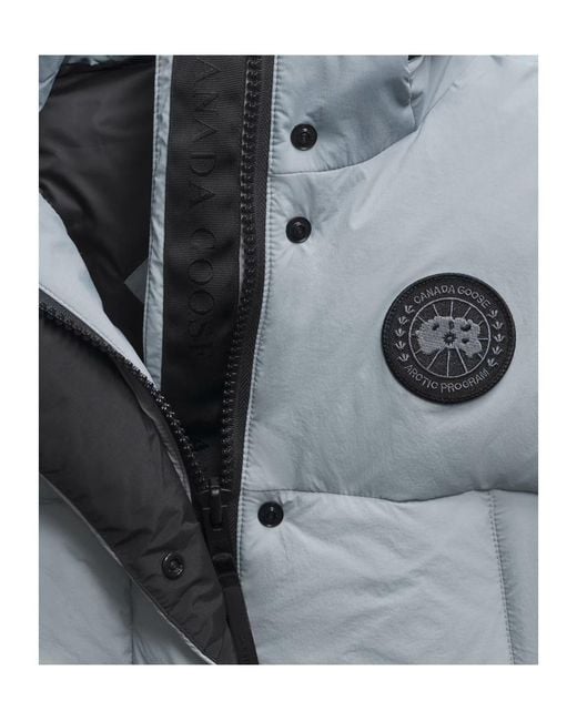 Canada Goose Blue Junction Puffer Vest Label