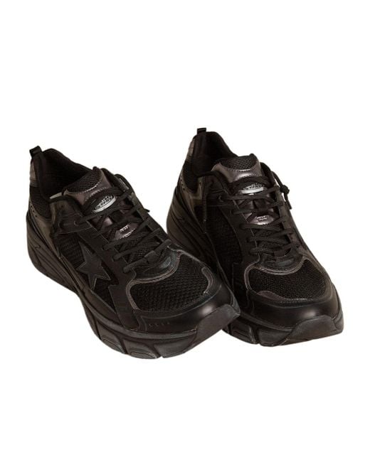 Golden Goose Deluxe Brand Black Lightstar Sneakers