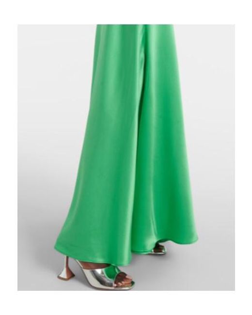 Rodarte Green Backless Dress