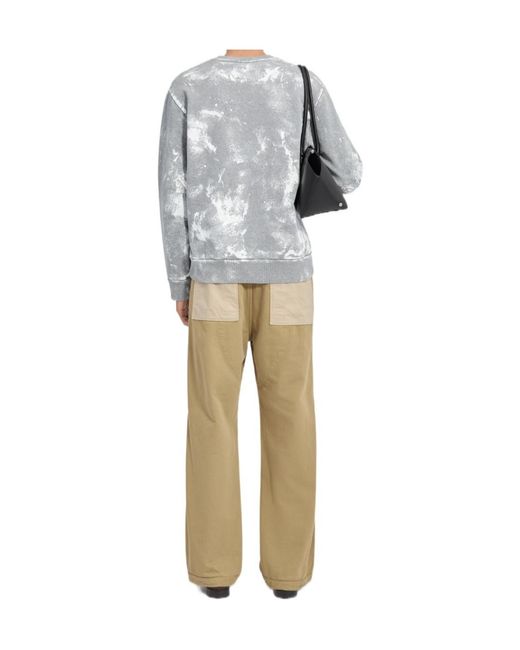 MM6 by Maison Margiela Multicolor Long-Sleeve Crewneck Sweatshirt for men