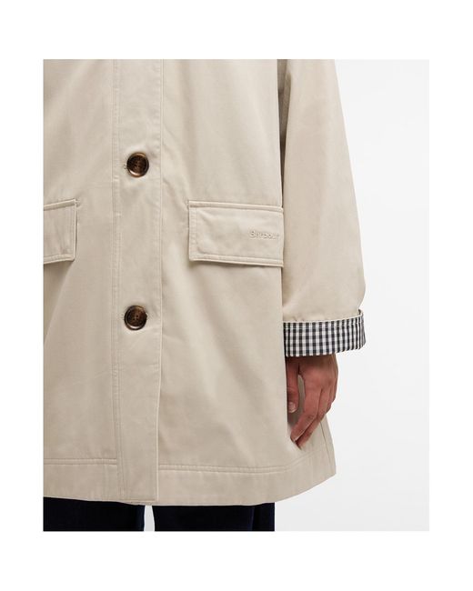 Barbour Natural Front Button Jacket