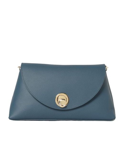 Coccinelle Blue Nikla Medium Shoulder Bag