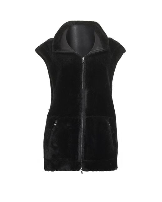 Urbancode Black Belted Sleeveless Jacket