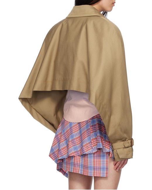 Vivienne Westwood Natural High Neck Jacket