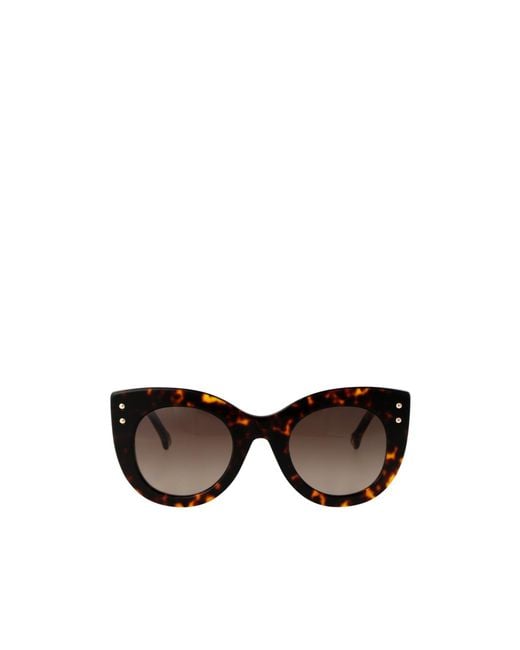 Carolina Herrera Multicolor Butterfly Frame Full Rim Sunglasses