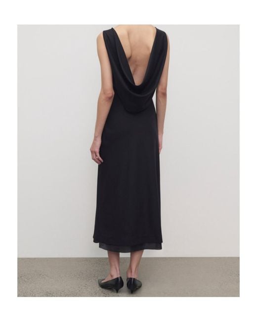 The Row Black Henna Dress
