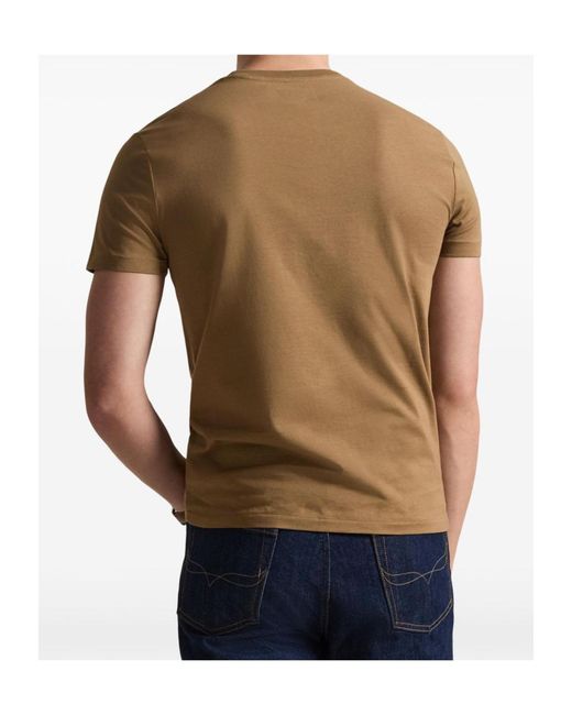 Polo Ralph Lauren Green Logo Crewneck T-Shirt for men