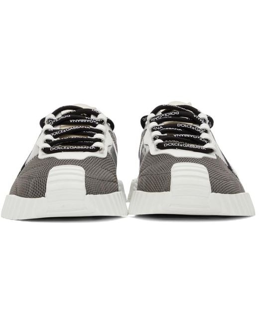 Dolce & Gabbana Gray Ns1 Slip-On Sneakers for men