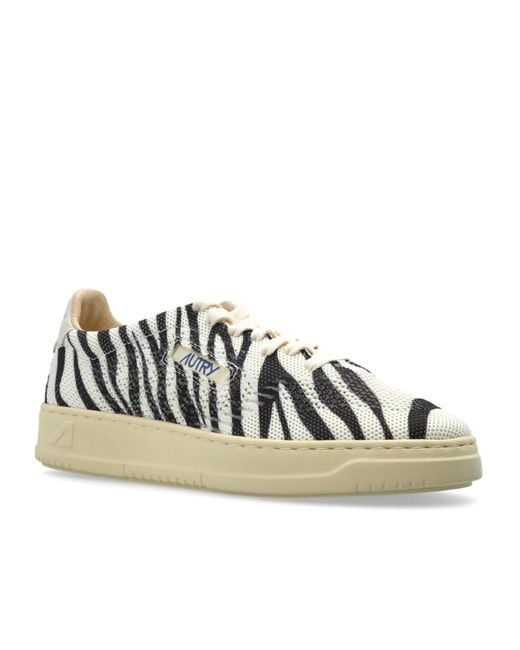 Autry Multicolor Medalist Easeknit Low Sneakers