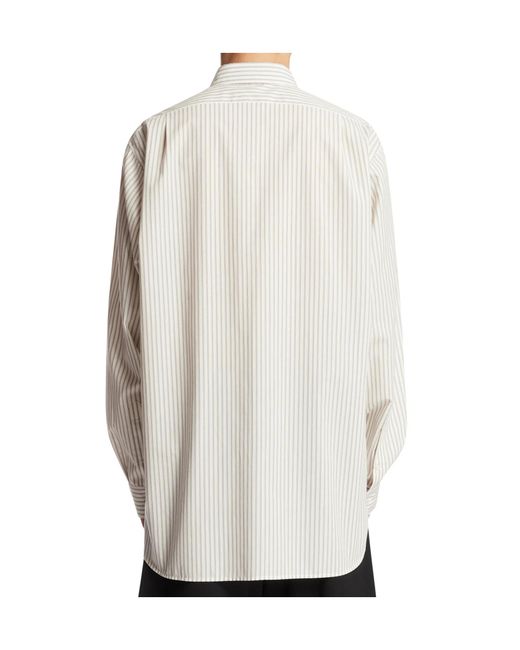 The Row White 'Kardiff' Shirt for men