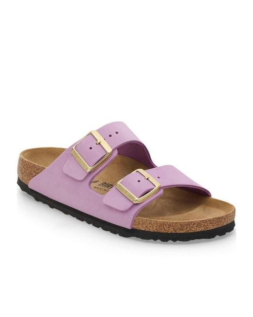 Birkenstock Pink Arizona Double Buckle Sandals