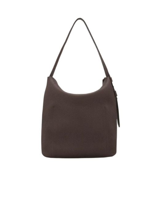Longchamp Brown Le Cadence L Shoulder Bag