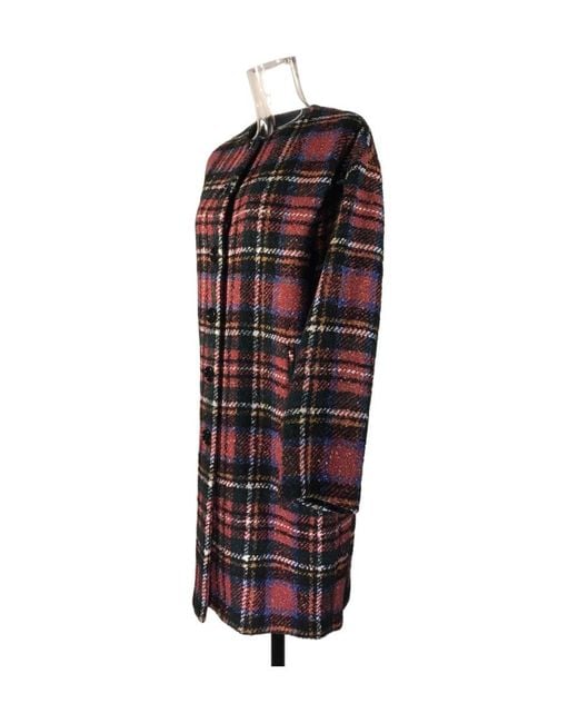 Moschino Multicolor Logo Coat