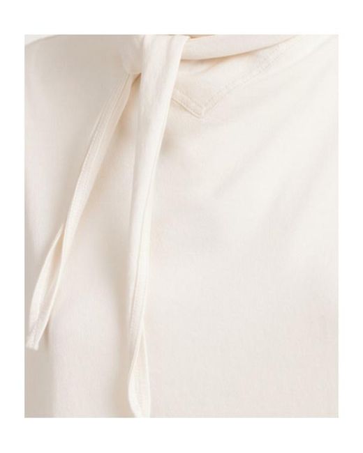Lemaire White T-Shirt W/ Scarf